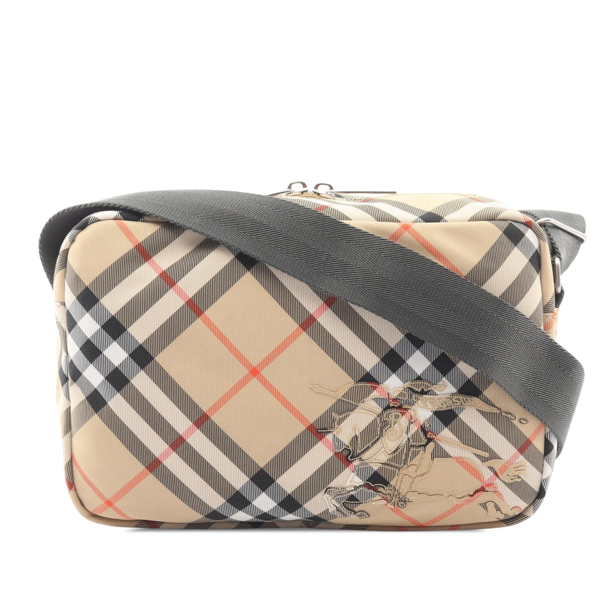 Burberry Supernova Check Canvas Crossbody