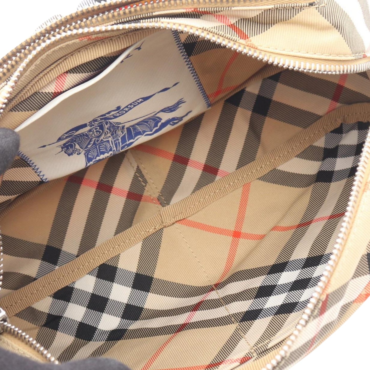 Burberry Supernova Check Canvas Crossbody