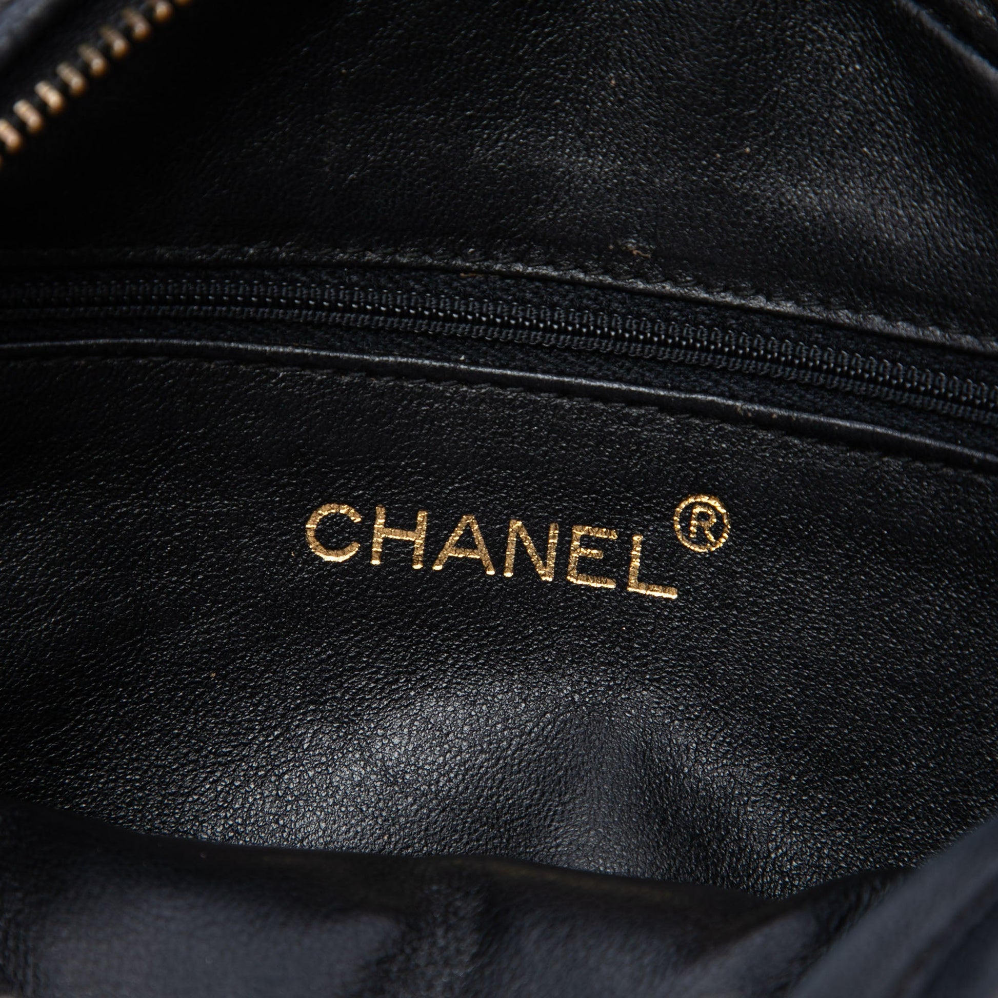 Chanel CC Lambskin Tassel Oval Camera Bag