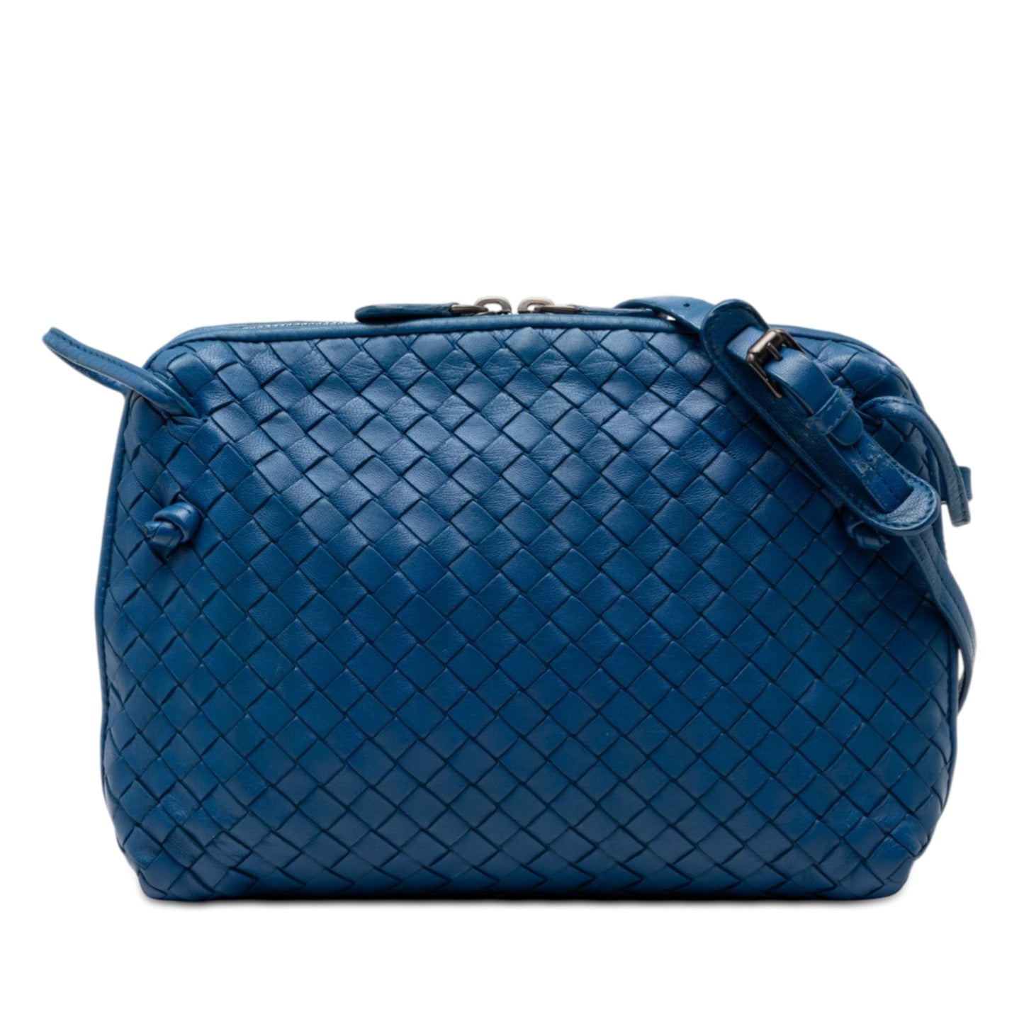 Bottega Veneta Nappa Intrecciato Nodini Crossbody