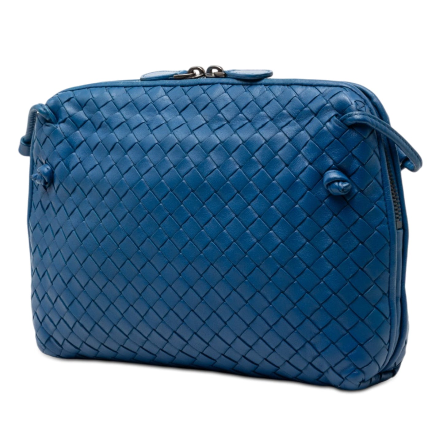 Bottega Veneta Nappa Intrecciato Nodini Crossbody