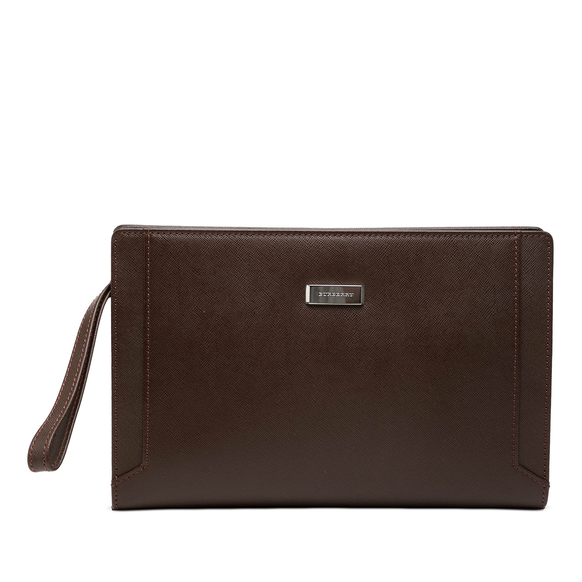 Burberry Leather Clutch