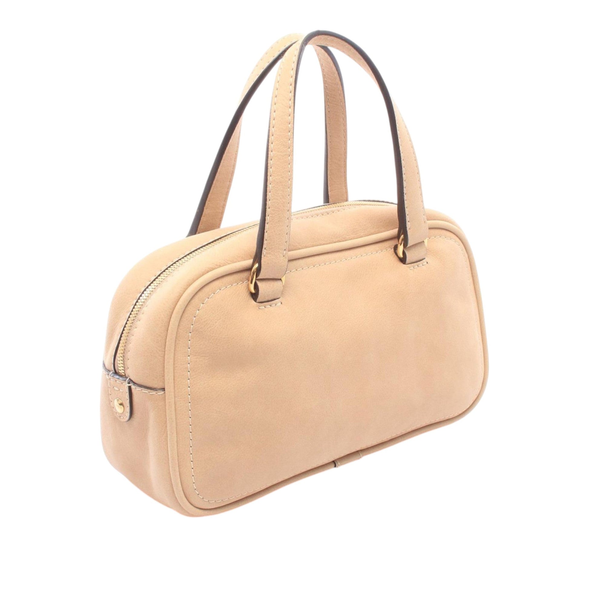 LOEWE Mini Anagram Leather Tassel Handbag