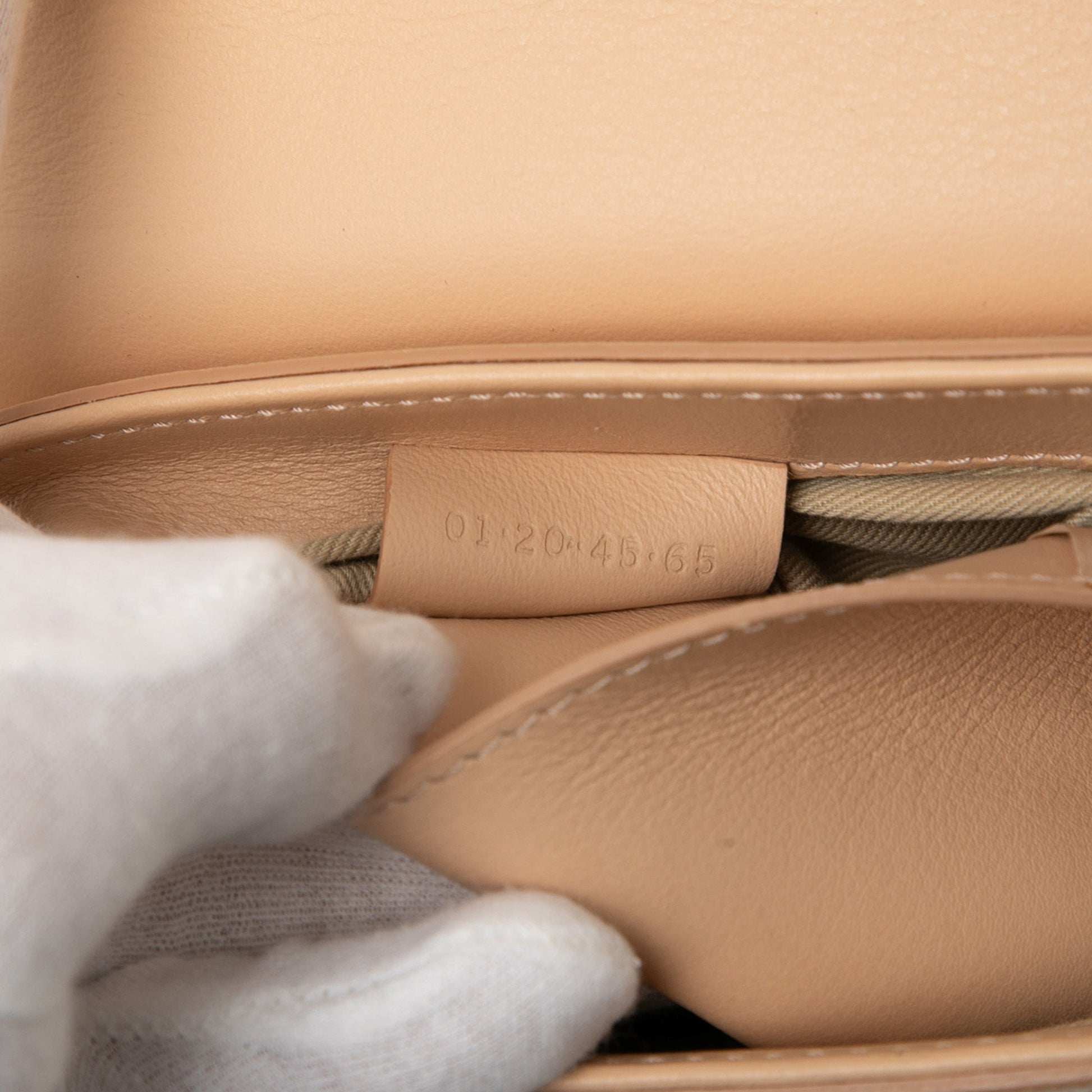 Chloé Lizard Embossed Leather Aby Lock Satchel