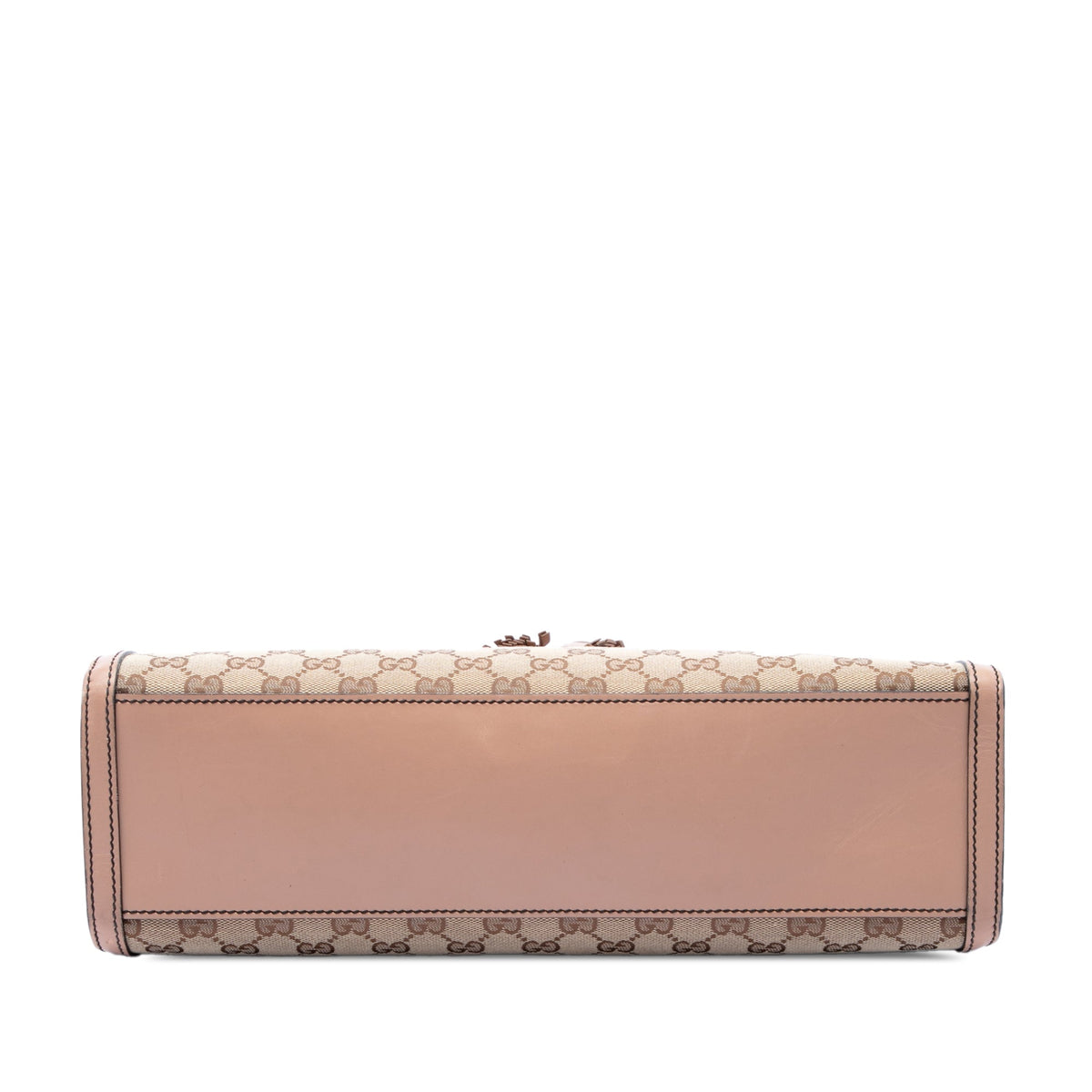 Gucci Large GG Canvas Emily Shoulder Bag — Beige
