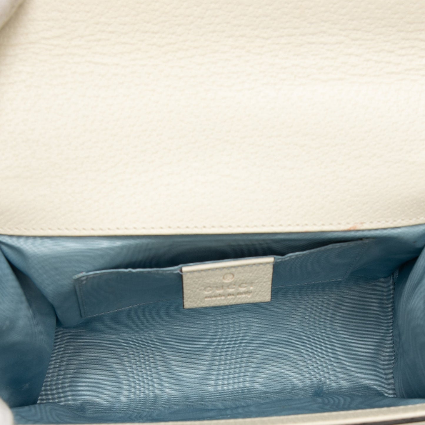 Gucci Small Leather Bee Star Padlock Crossbody