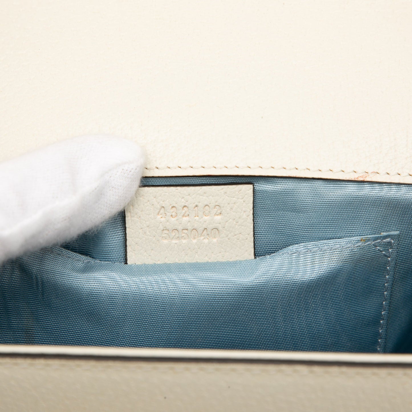 Gucci Small Leather Bee Star Padlock Crossbody