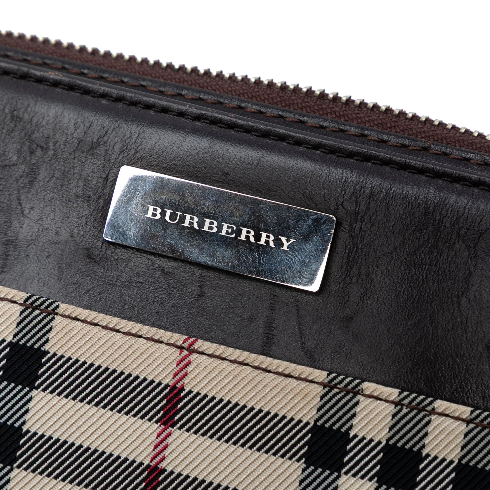 Burberry House Check Canvas Crossbody