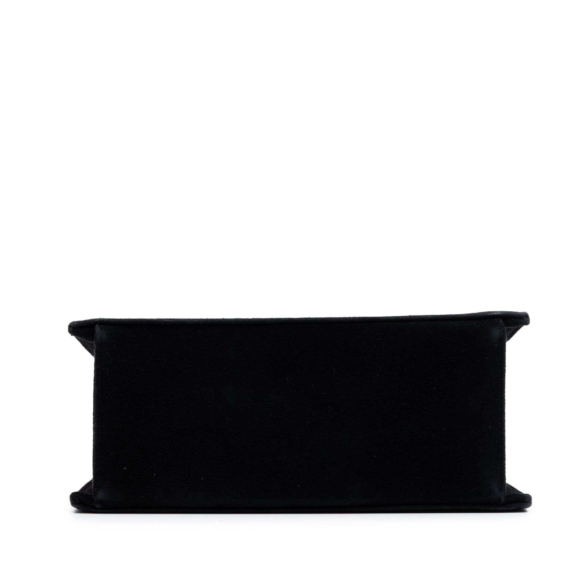 Chanel Suede Logo Handbag