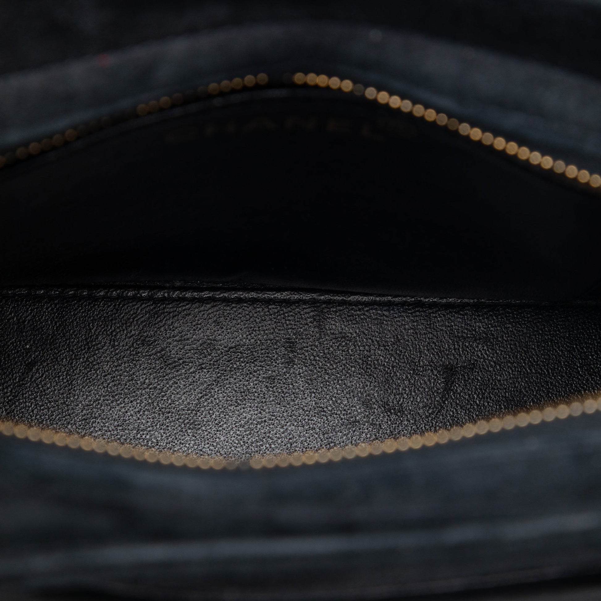 Chanel Suede Logo Handbag