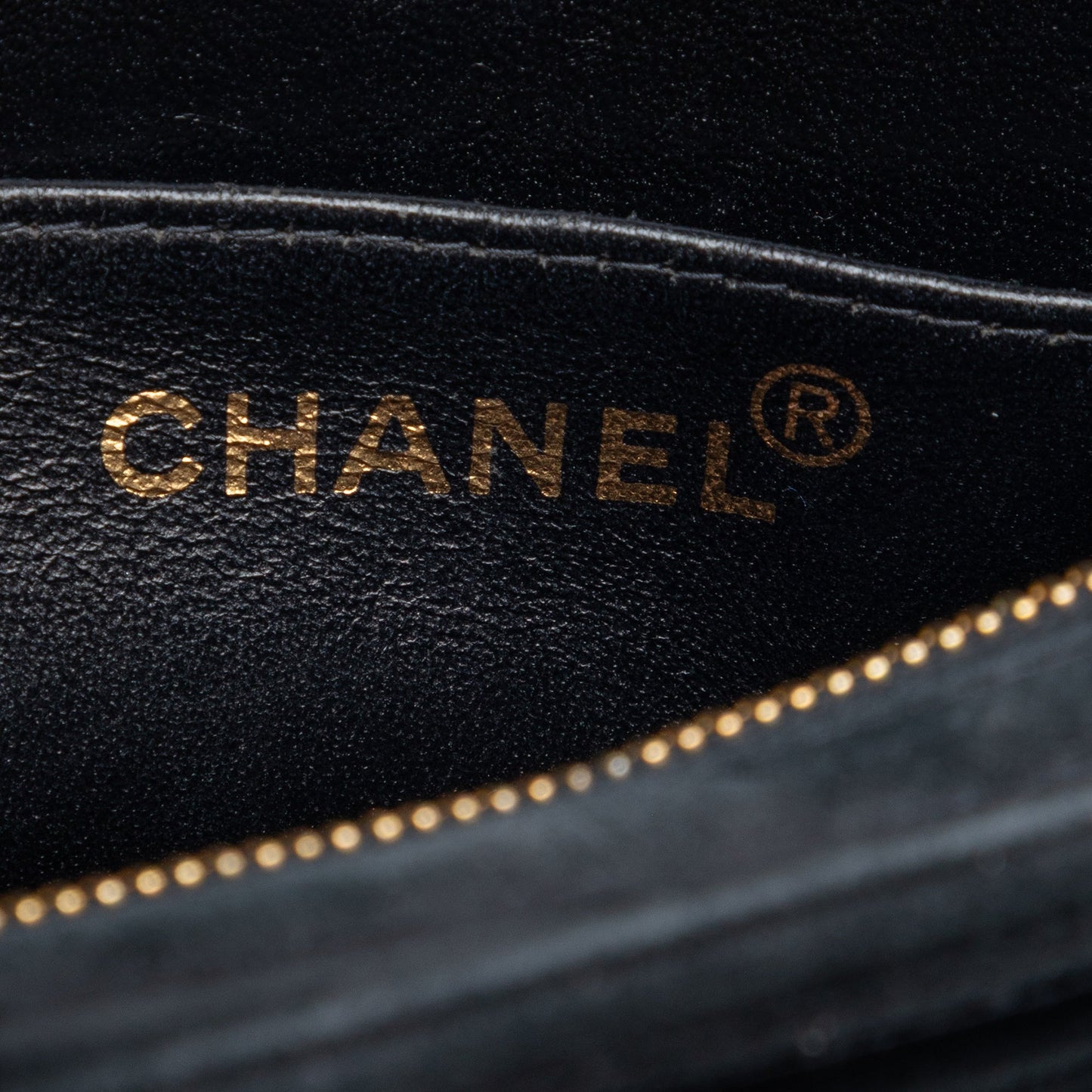 Chanel Suede Logo Handbag