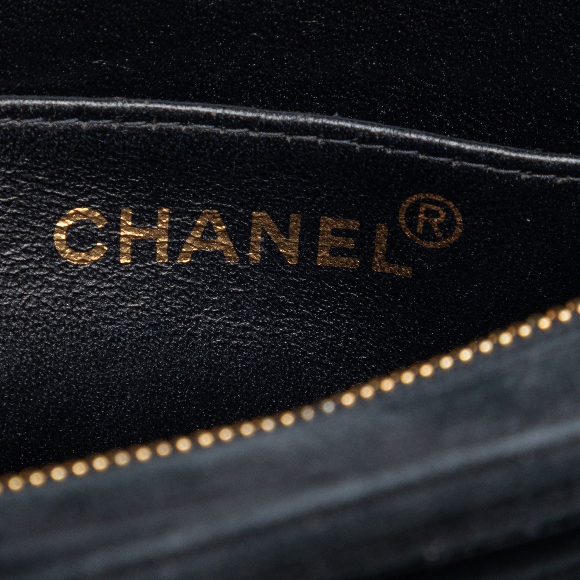 Chanel Suede Logo Handbag