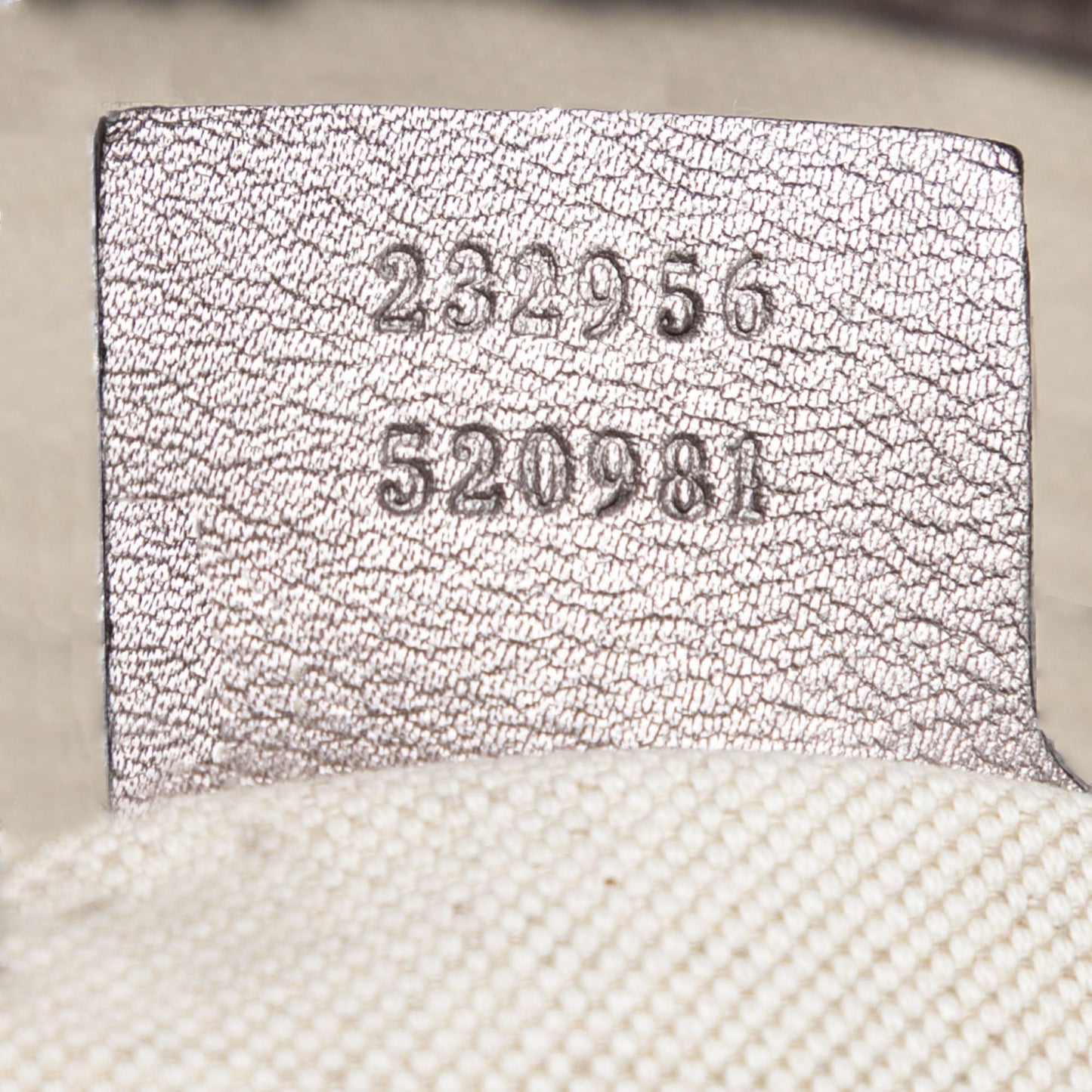 Gucci Large Metallic Guccissima Twins Tote