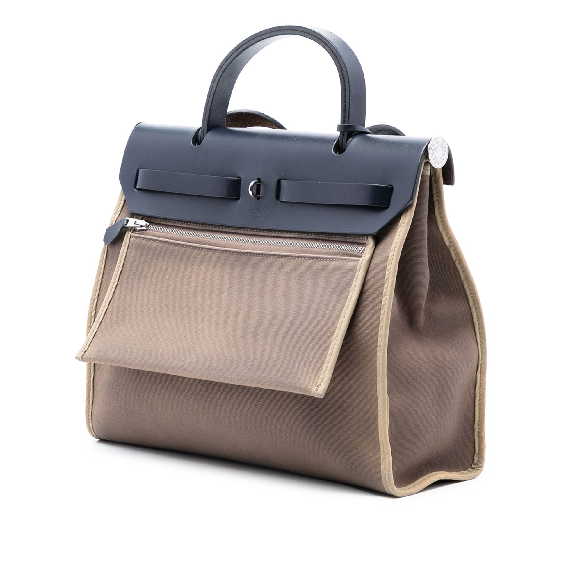 Hermès Toile Herbag Zip 31