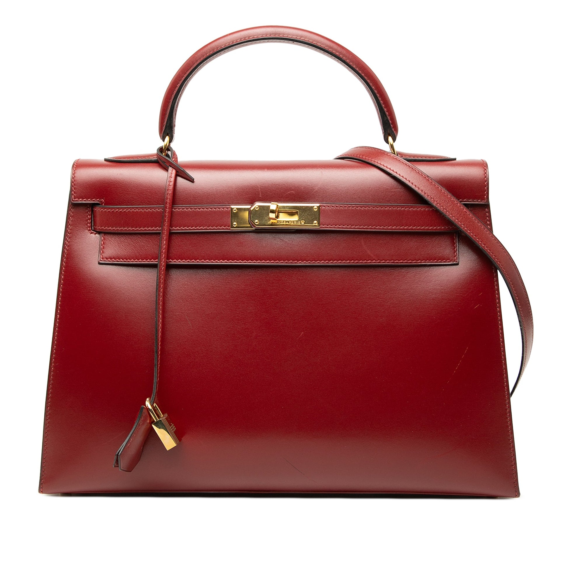 Hermès Box Calf Kelly Sellier 32