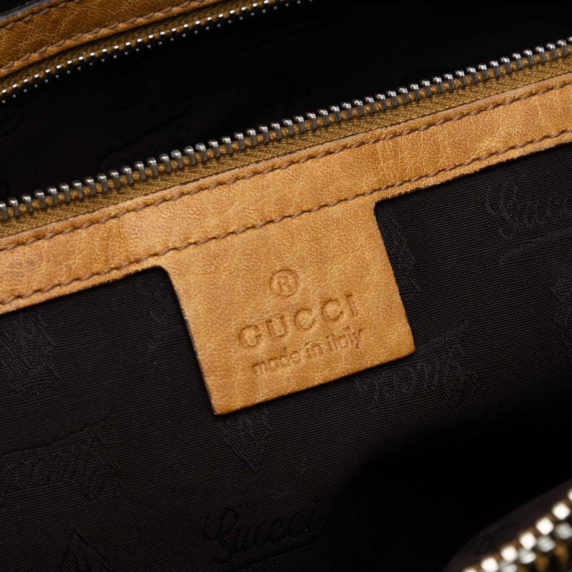 Gucci GG Canvas Bamboo Libeccio Tote