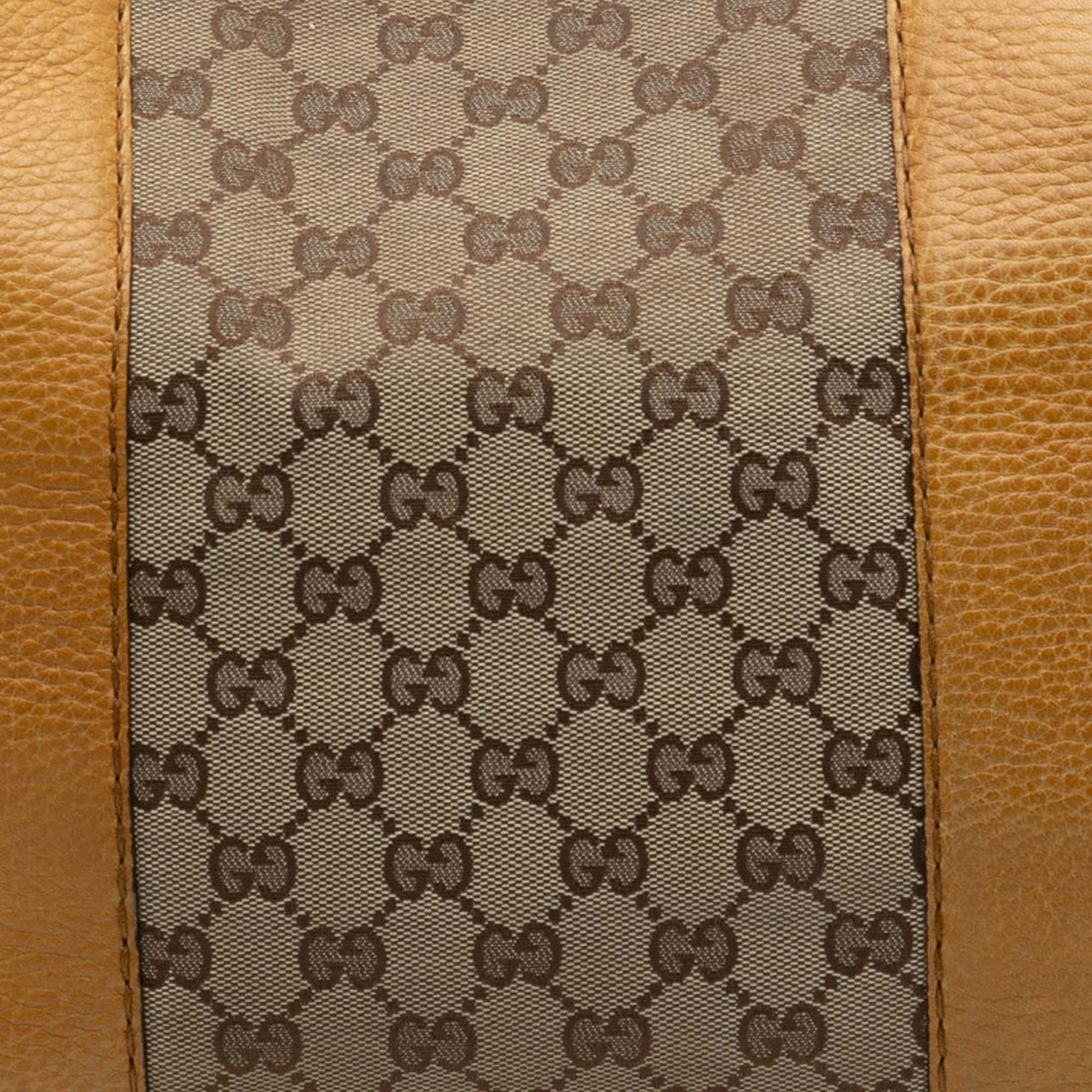Gucci GG Canvas Bamboo Libeccio Tote