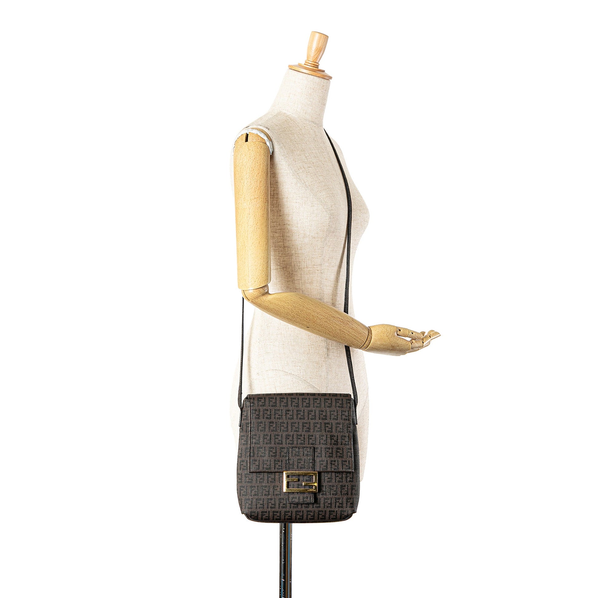 Fendi Zucchino Spalmati Crossbody