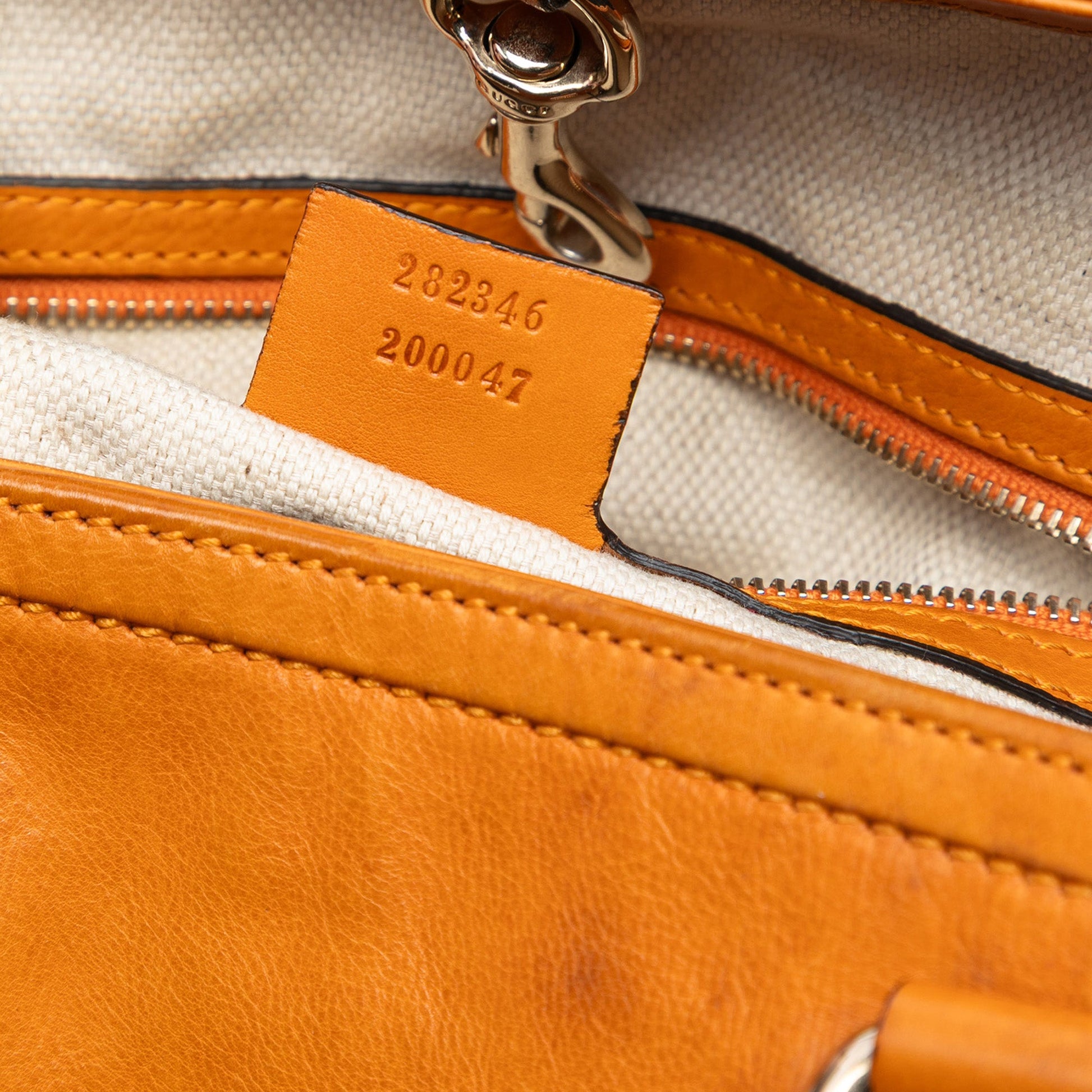 Gucci Leather 1973 Satchel