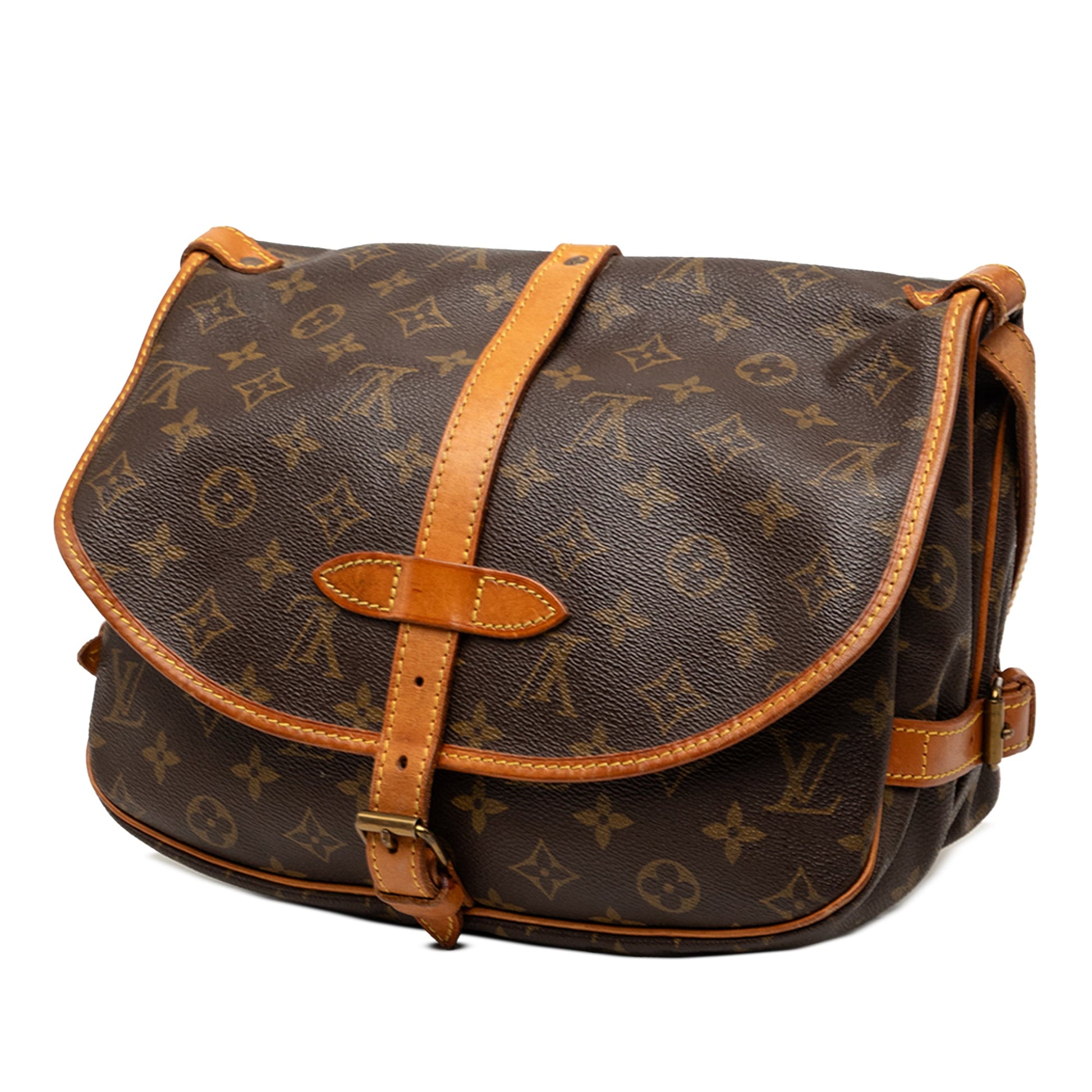 Louis Vuitton Monogram Saumur 25
