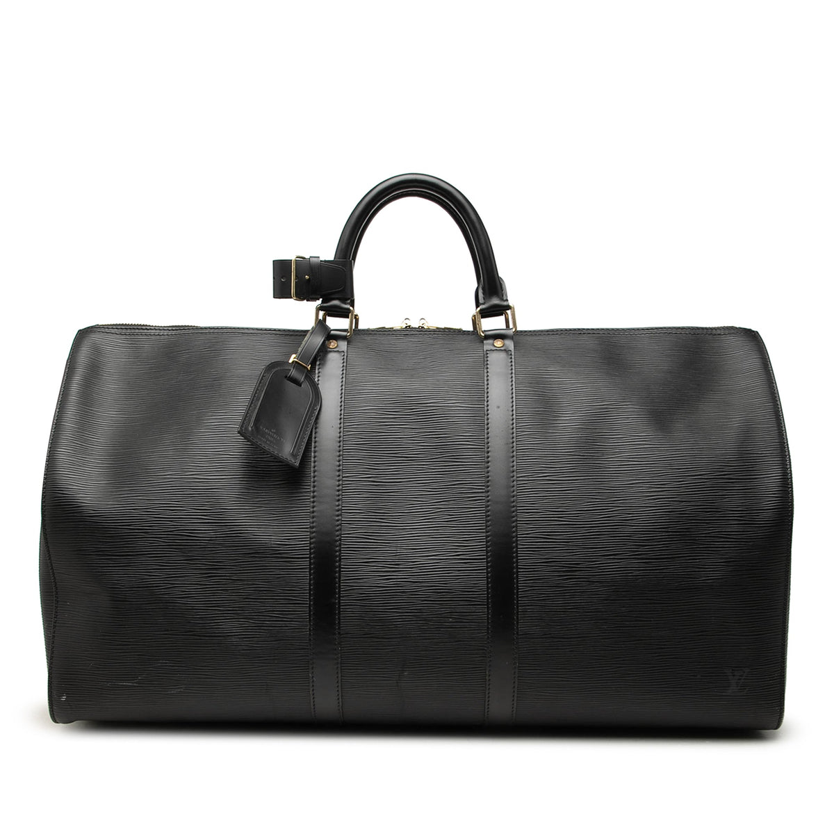Louis Vuitton Epi Keepall 60 — Black