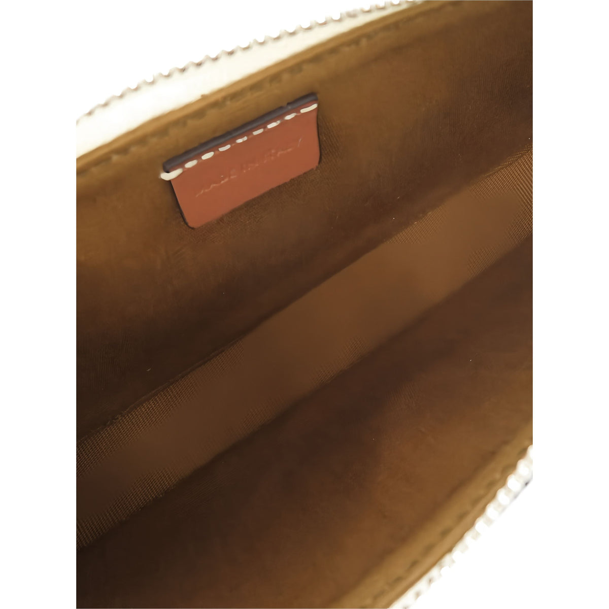 Celine Triomphe Coated Canvas Sunset Logo Horizontal Pouch — Brown