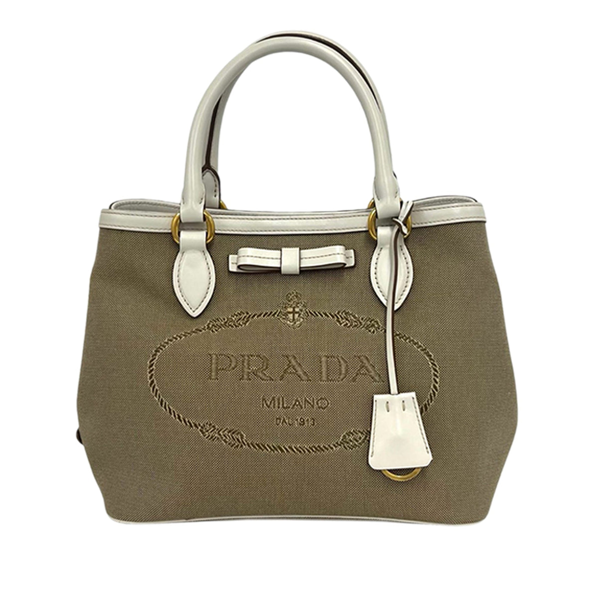 Prada Canapa Logo Handbag