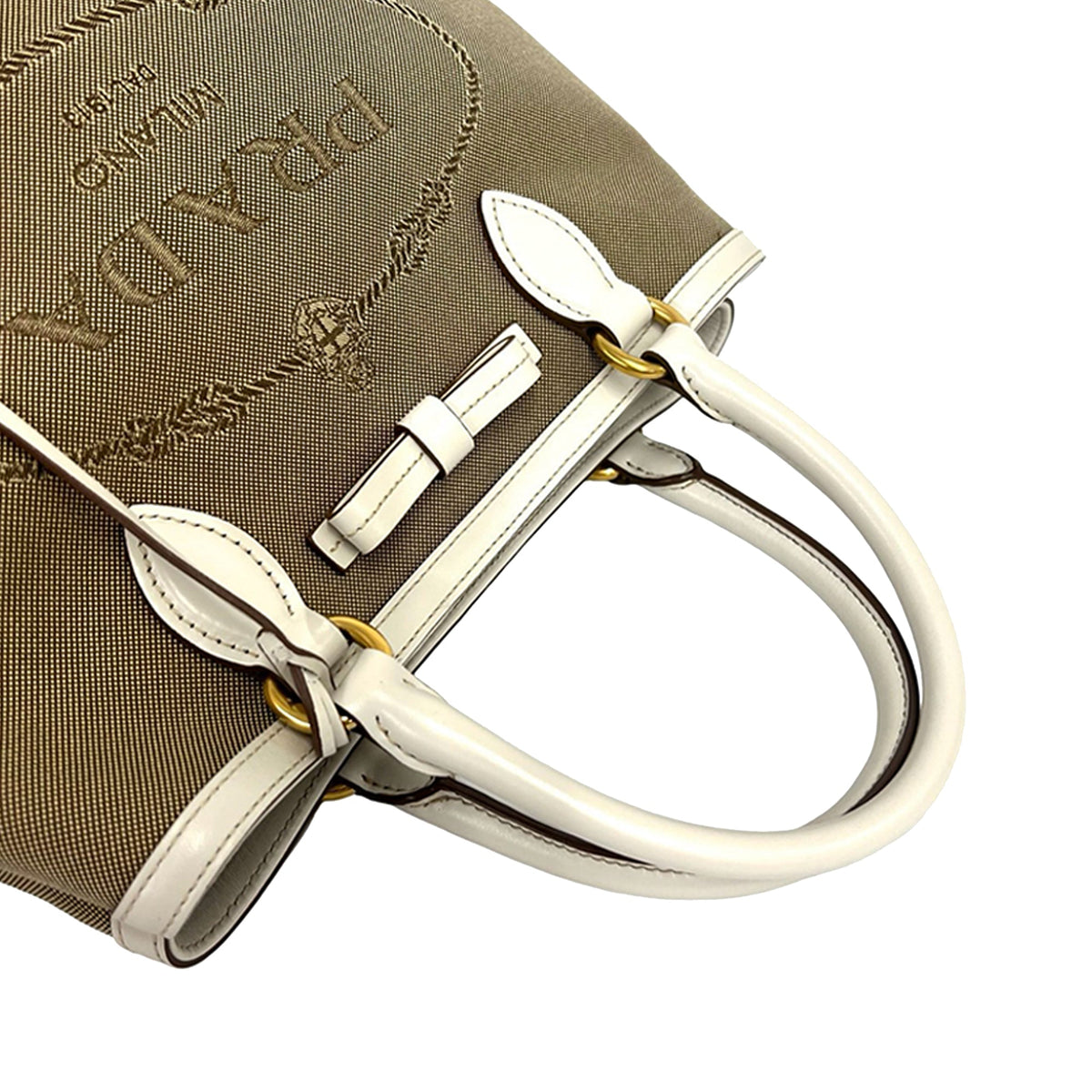 Prada Canapa Logo Handbag