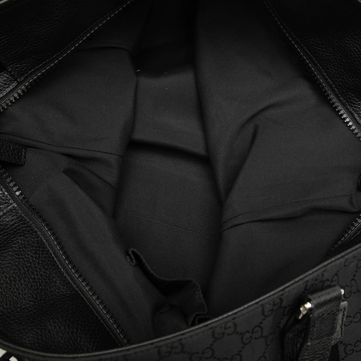 Gucci GG Nylon Web Tote — Black