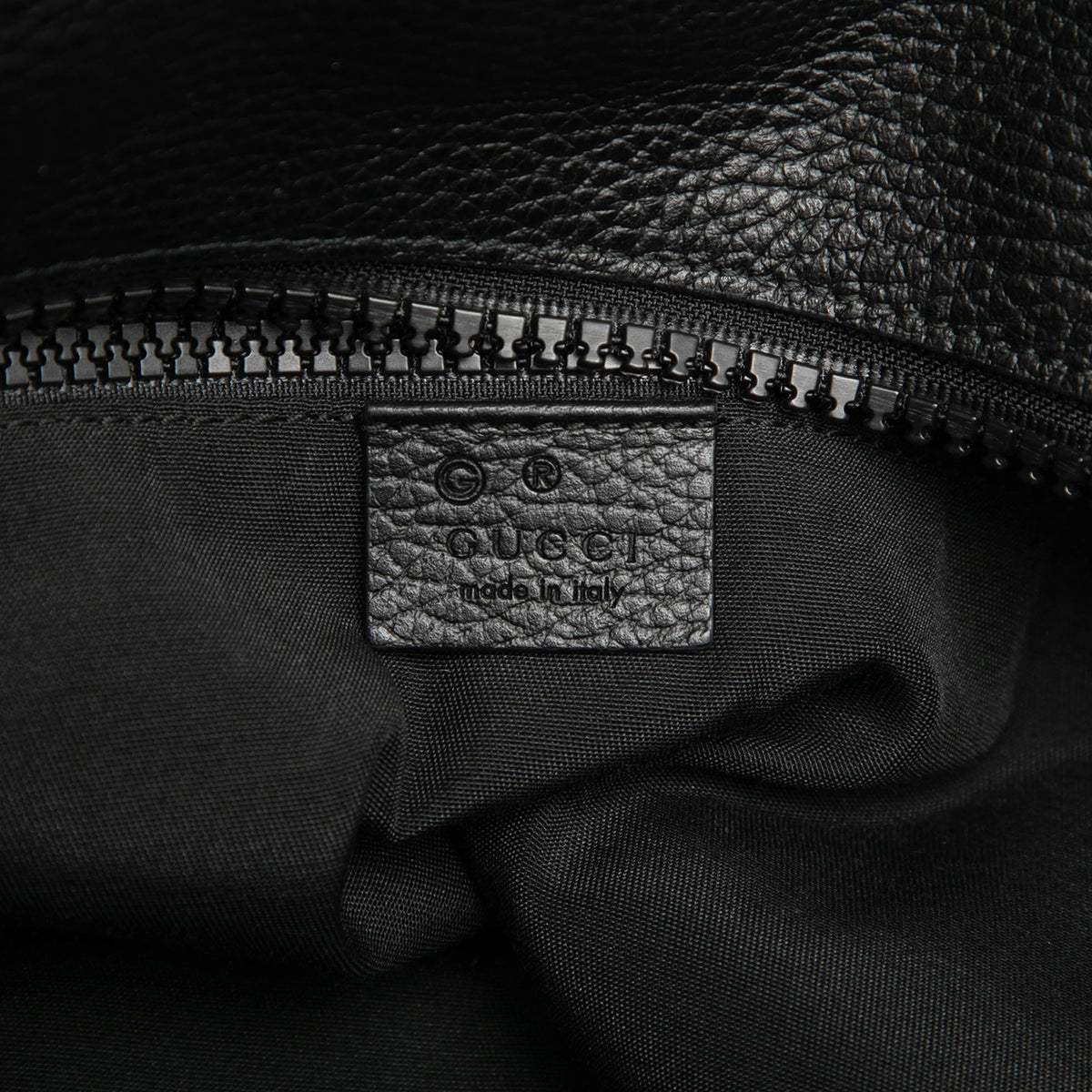 Gucci GG Nylon Web Tote — Black