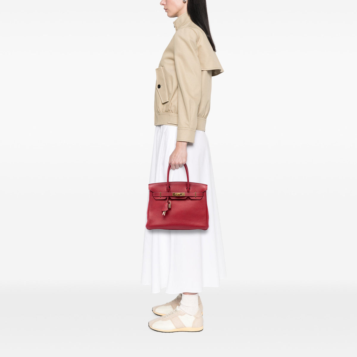 Hermès Clemence Birkin Retourne 30