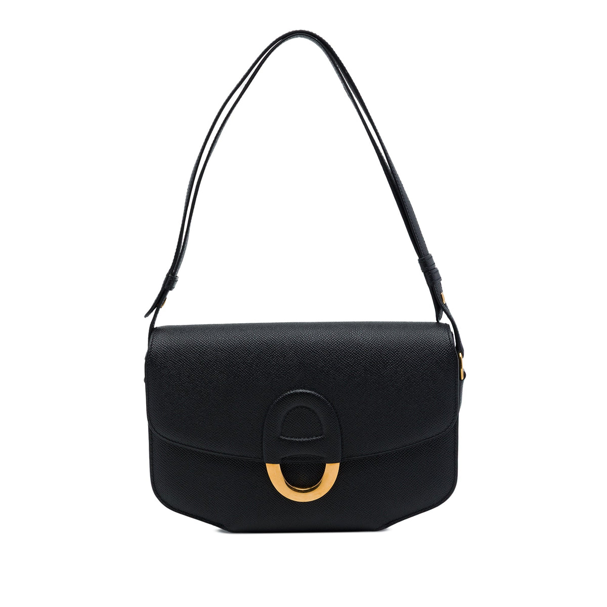 Hermès Epsom Cherche Midi 25 — Black