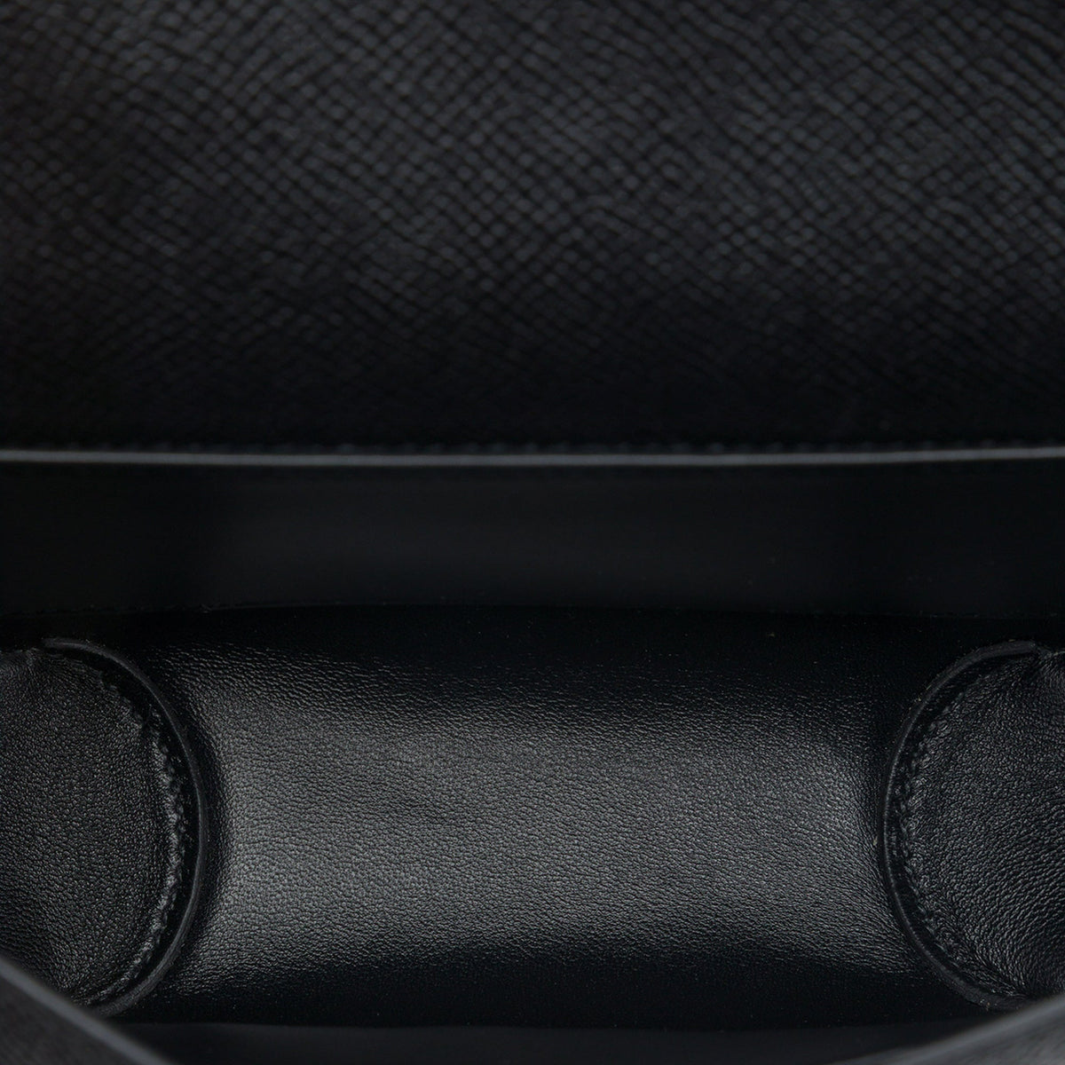 Hermès Epsom Cherche Midi 25 — Black