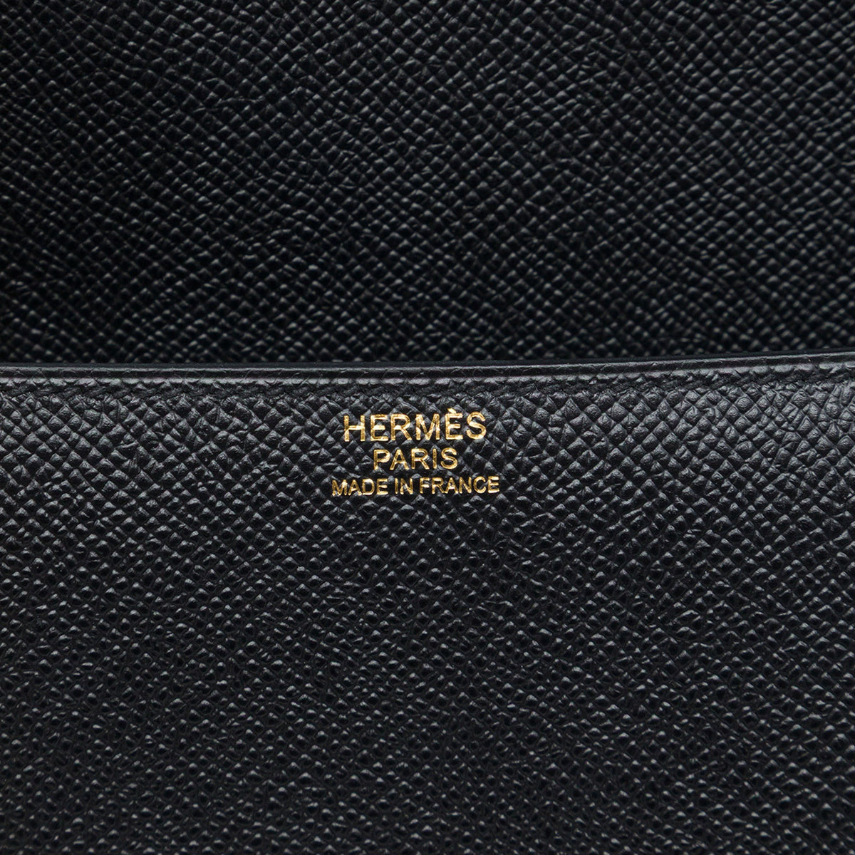 Hermès Epsom Cherche Midi 25 — Black