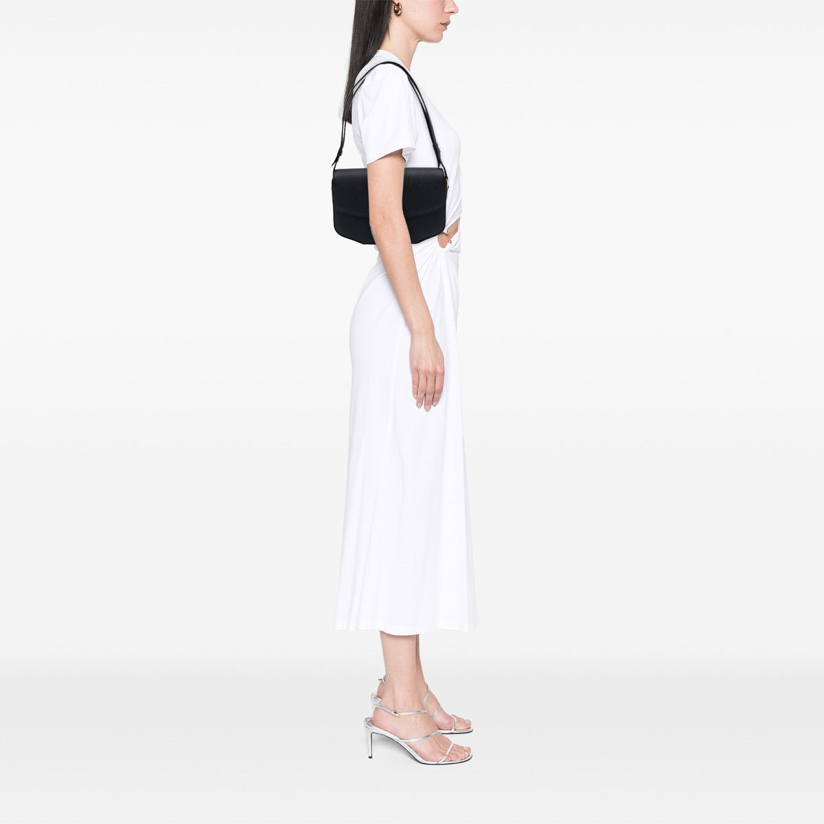 Hermès Epsom Cherche Midi 25 — Black