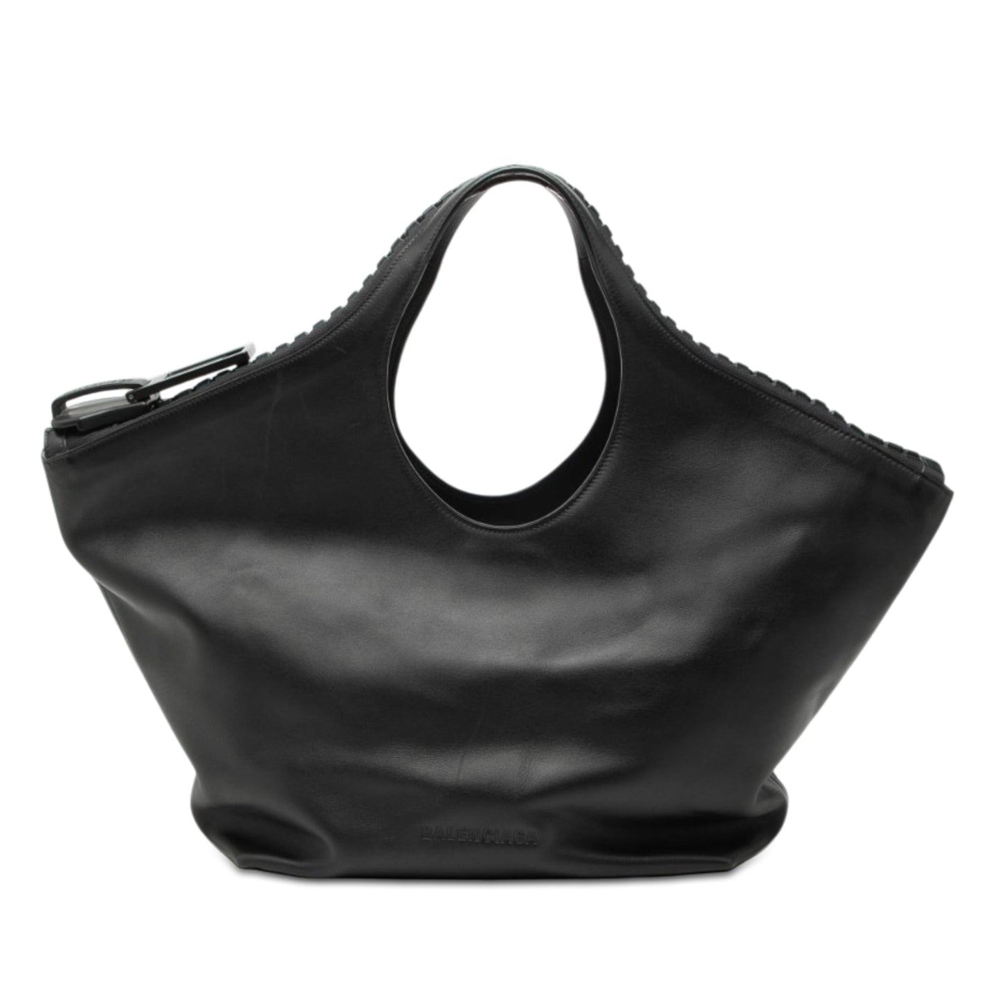 Balenciaga Small Leather Megazip Satchel