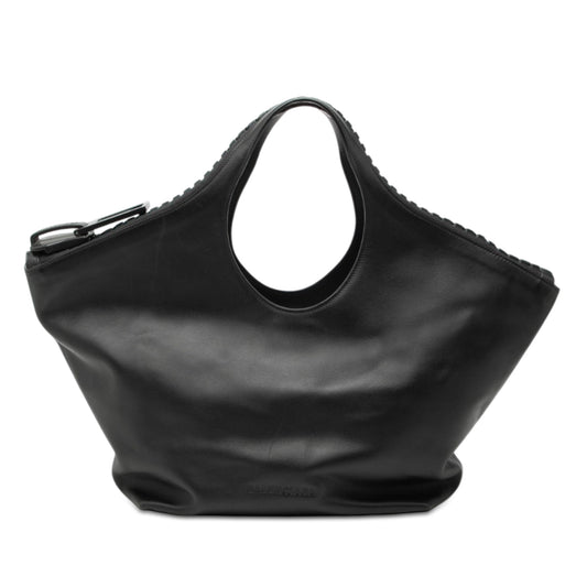 Balenciaga Small Leather Megazip Satchel