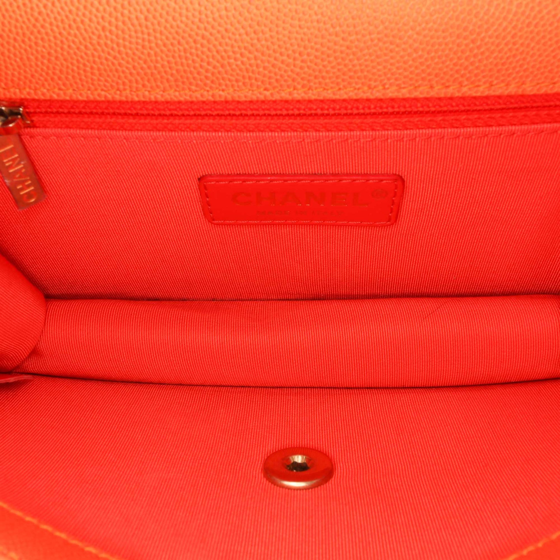 Chanel Small Quilted Caviar Sunset On The Sea Flap