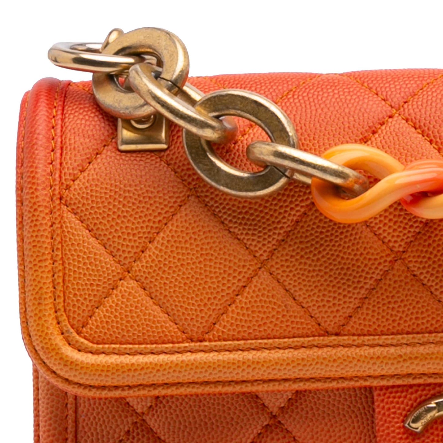 Chanel Small Quilted Caviar Sunset On The Sea Flap