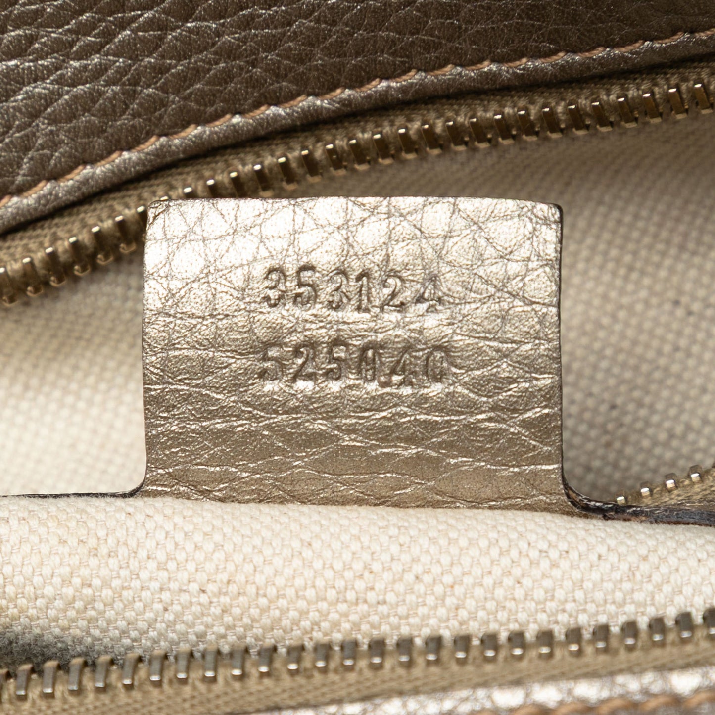 Gucci Medium Calfskin Bamboo Shopper Boston Bag