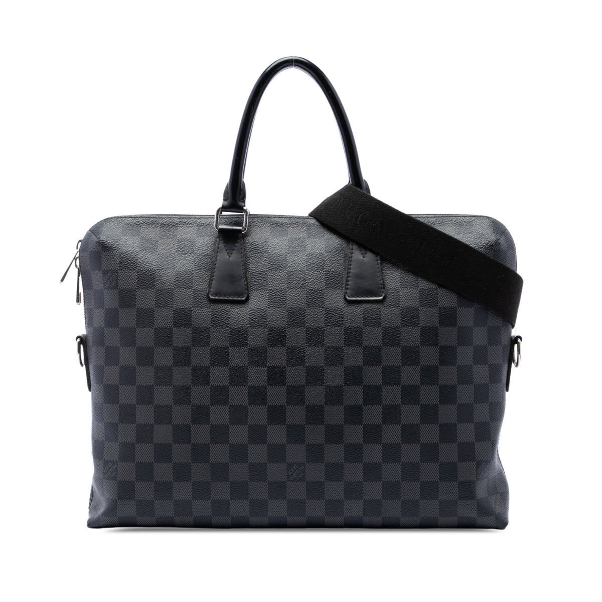 Louis Vuitton Damier Graphite Porte Documents Jour — Black