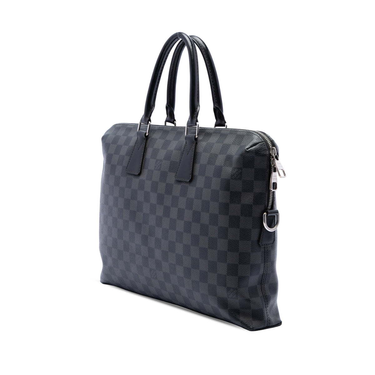 Louis Vuitton Damier Graphite Porte Documents Jour — Black