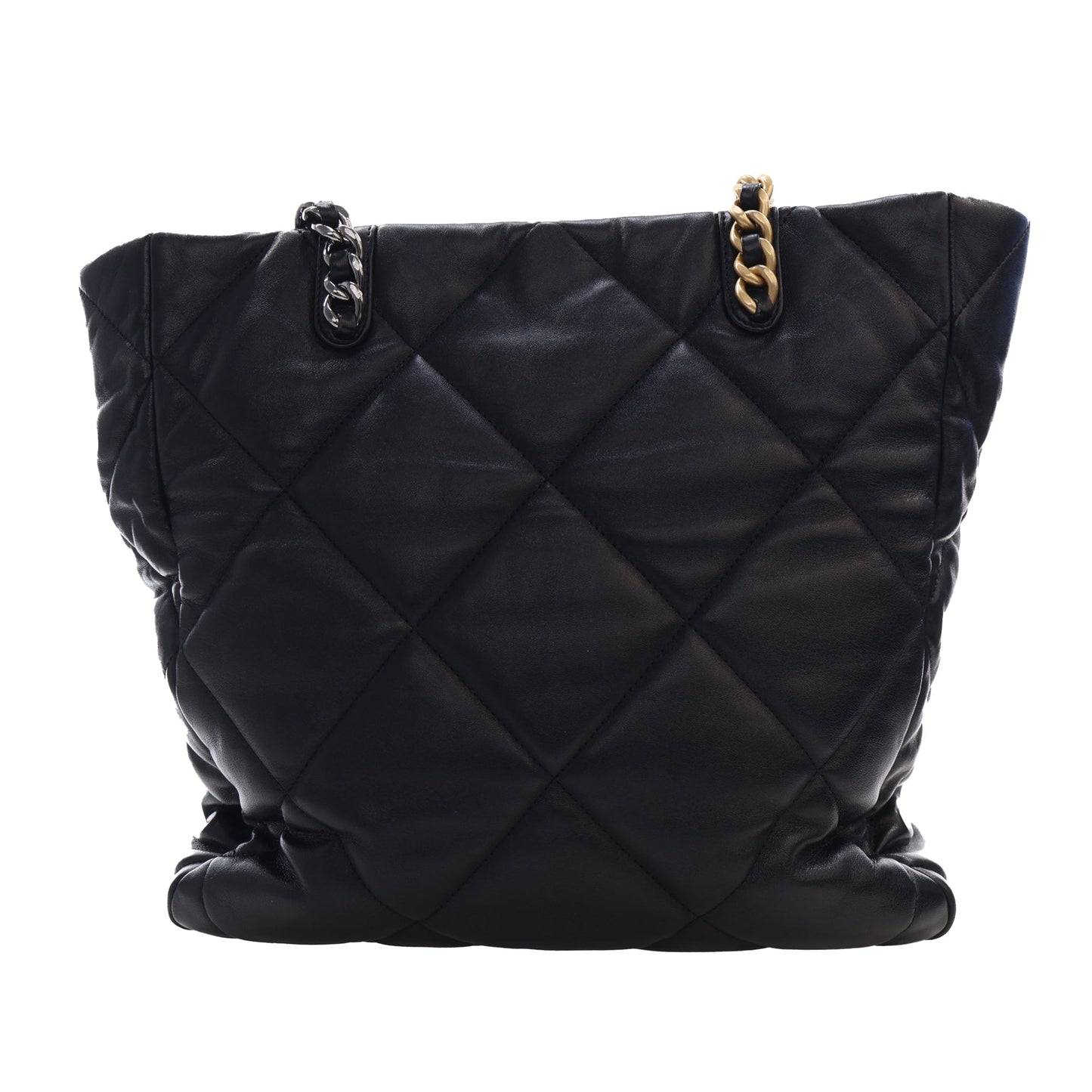 Chanel Lambskin 19 Vertical Shopping Tote