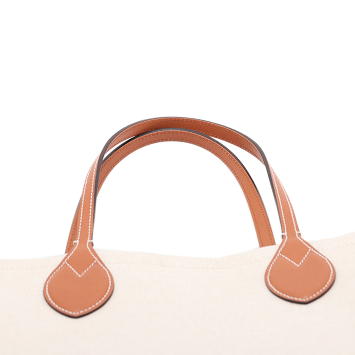 Gucci Large Canvas Logo Tote — Beige
