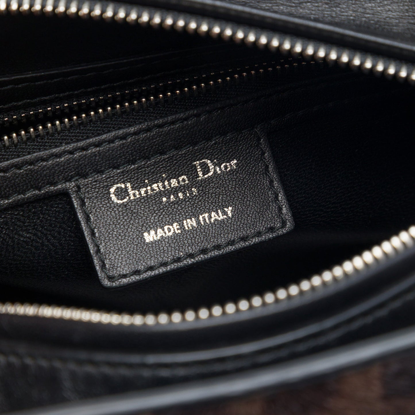 Dior Medium Pony Hair Leopard Print Lady Dior