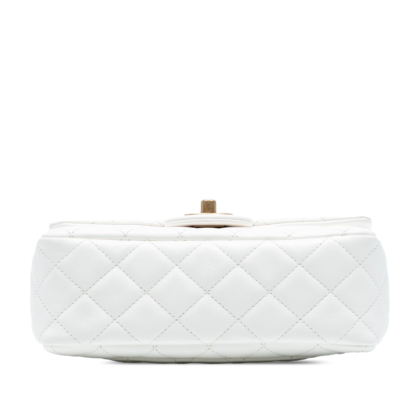 Chanel Mini Rectangular Classic Lambskin Romance Single Flap