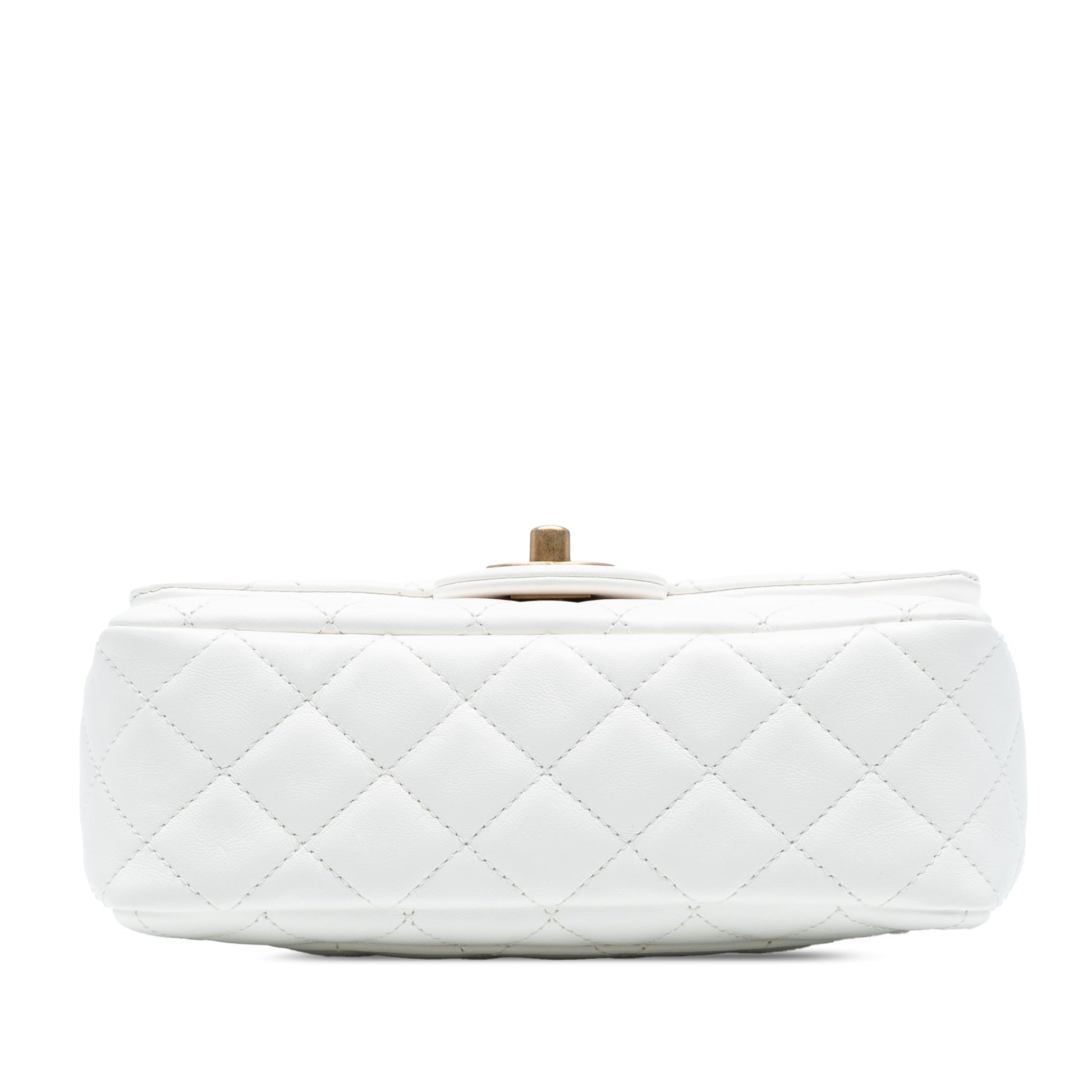 Chanel Mini Rectangular Classic Lambskin Romance Single Flap