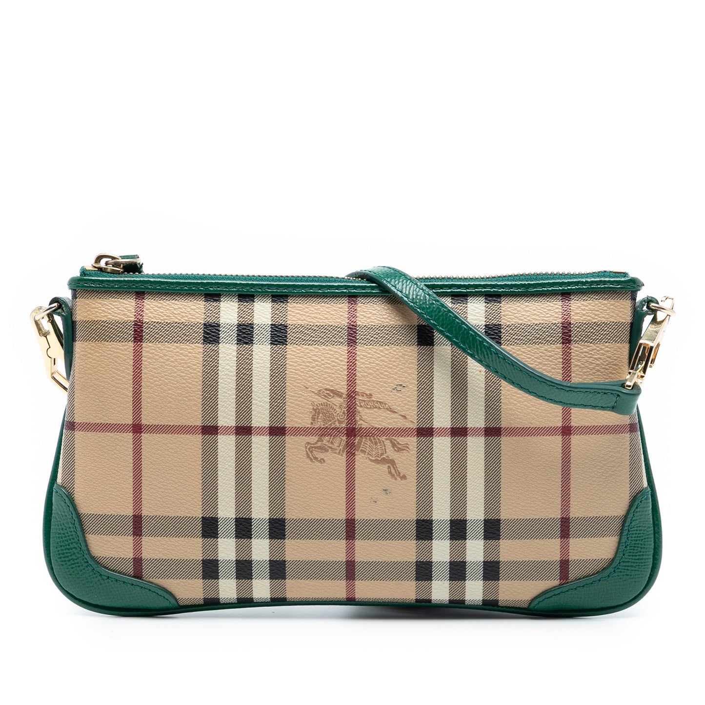 Burberry Haymarket Check Coated Canvas Peyton Crossbody