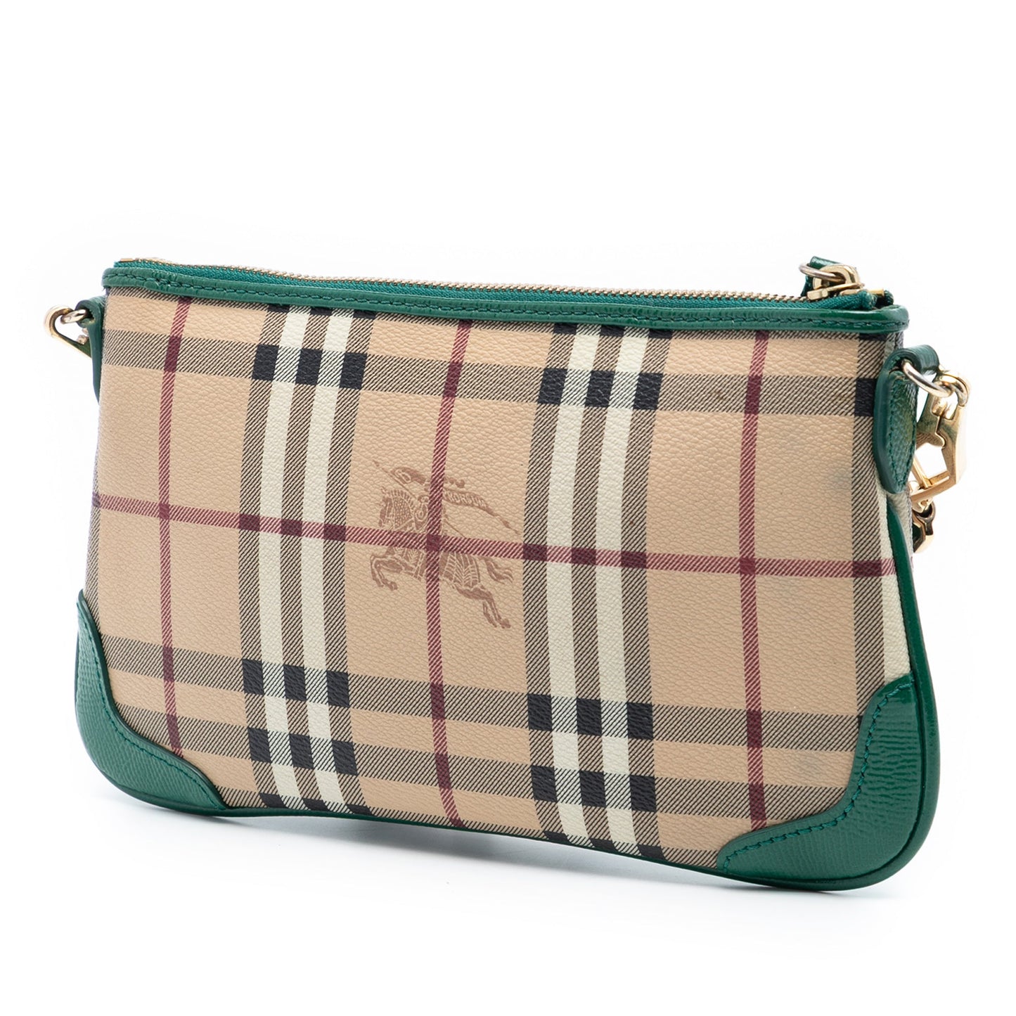 Burberry Haymarket Check Coated Canvas Peyton Crossbody