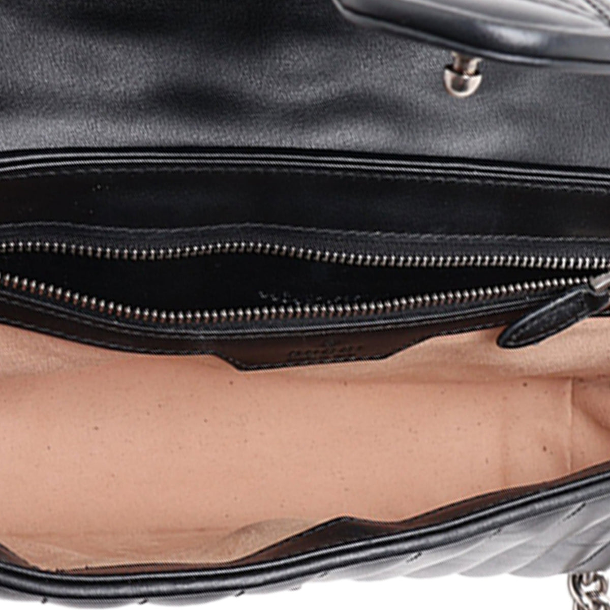 Gucci Medium GG Marmont Matelasse Calfskin Aria Shoulder Bag — Black